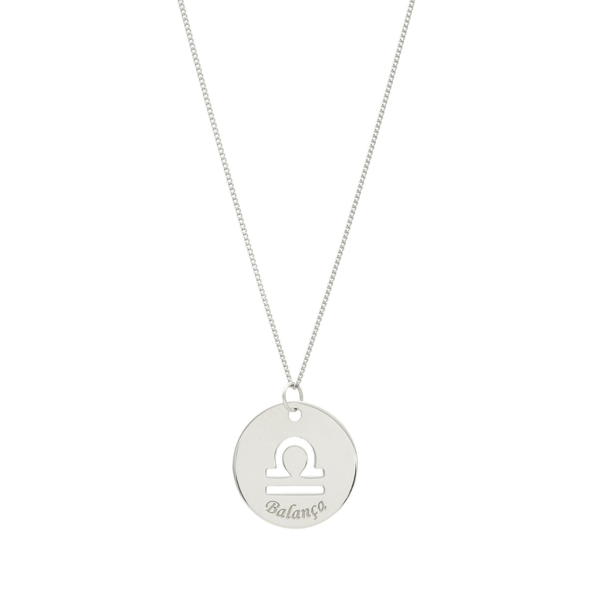 Hilo de plata con símbolo de medalla - Gold Store Premium