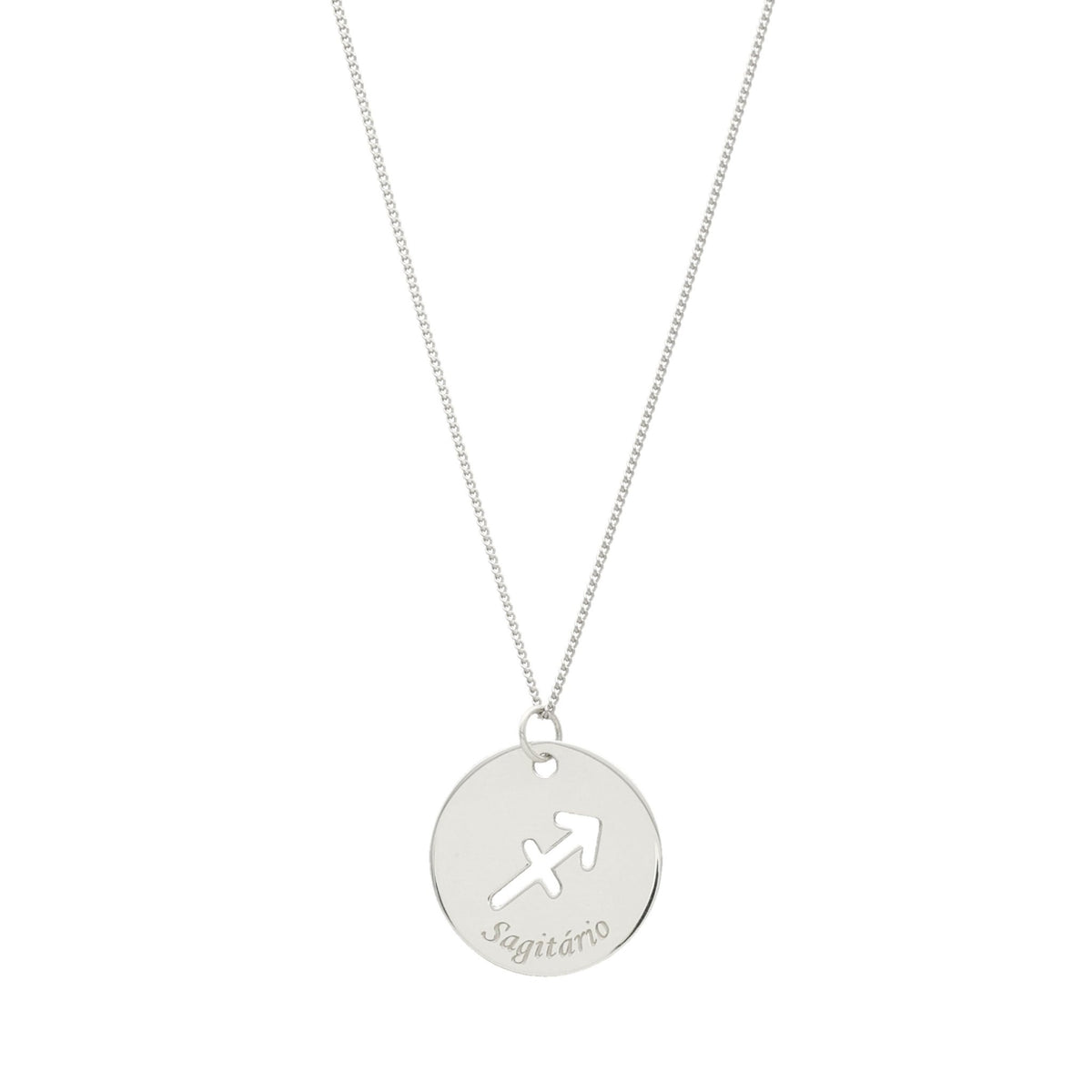 Hilo de plata con símbolo de medalla - Gold Store Premium