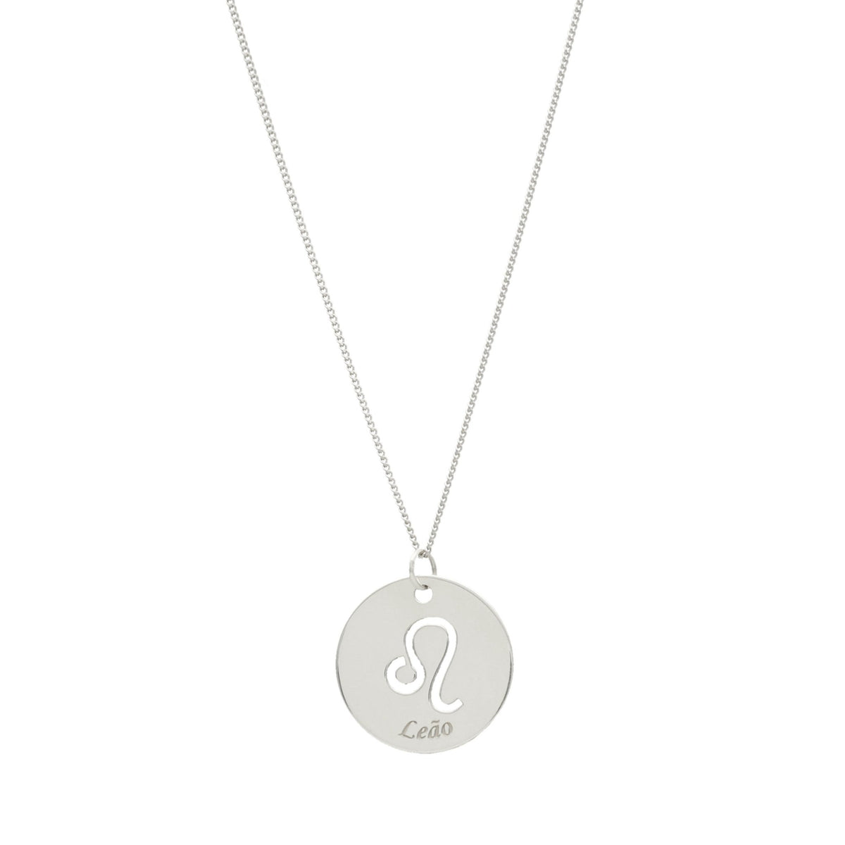 Hilo de plata con símbolo de medalla - Gold Store Premium