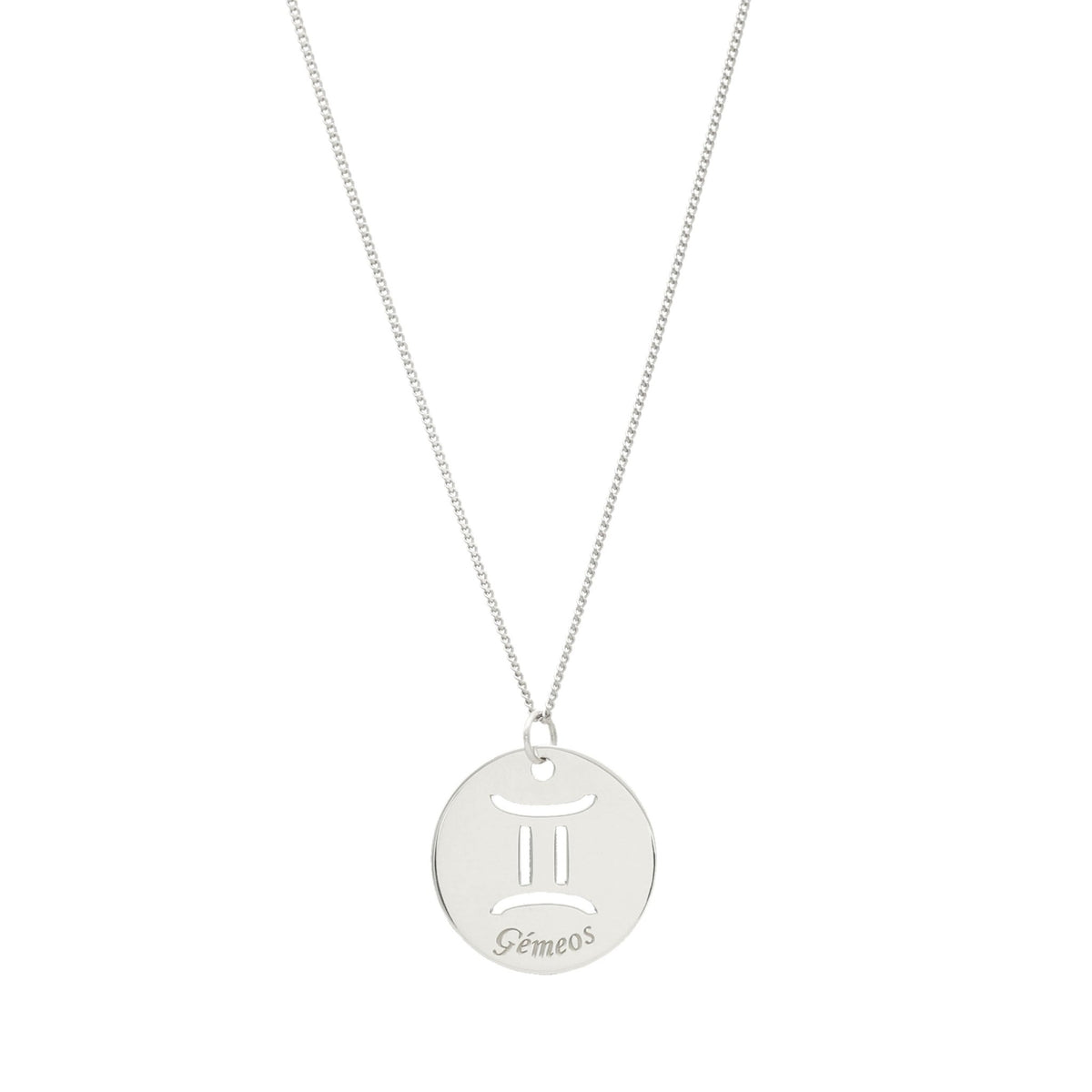 Hilo de plata con símbolo de medalla - Gold Store Premium