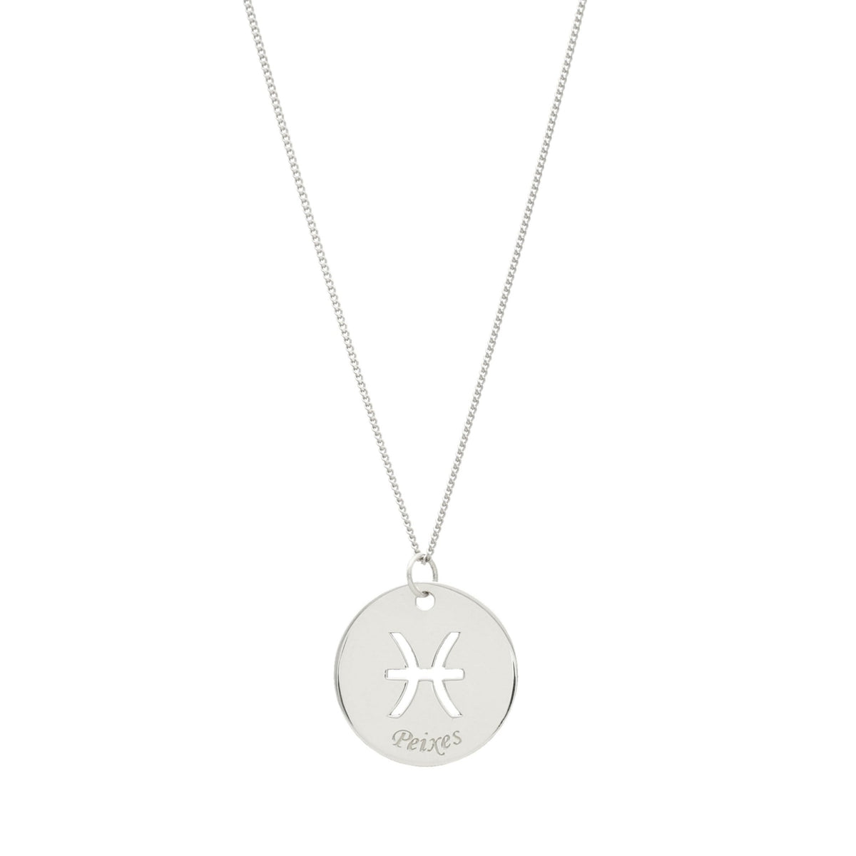 Hilo de plata con símbolo de medalla - Gold Store Premium