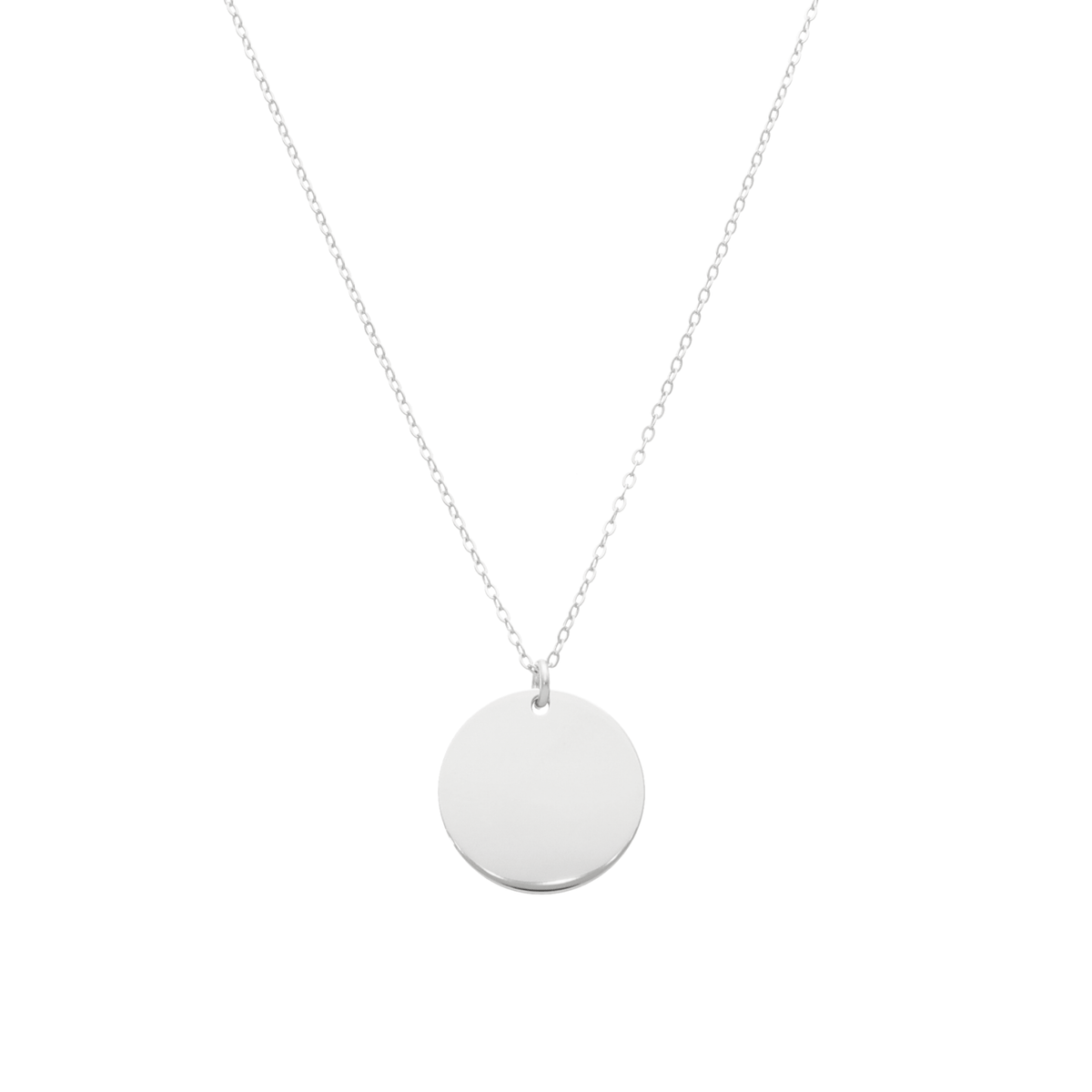 Cadena de plata personalizable con nombre o fecha (40cm) - Gold Store Premium