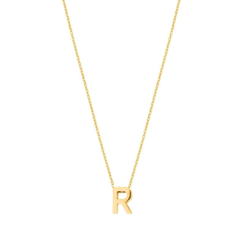 Fio Letra R em Prata - Loja do Ouro