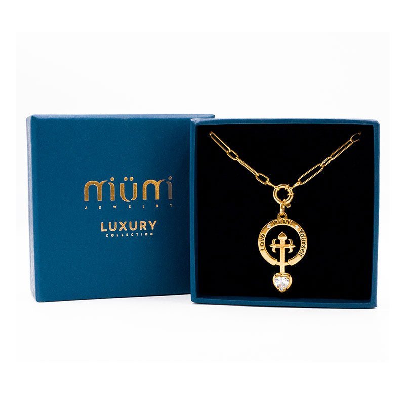 Hilo LoveYourself en plata chapado en oro - Gold Store Premium