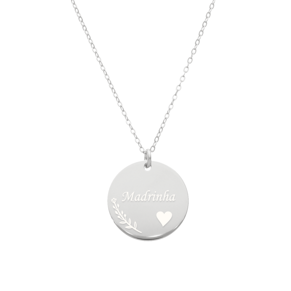  com Coração e Motivos Florais (40cm) - Gold Store Premium