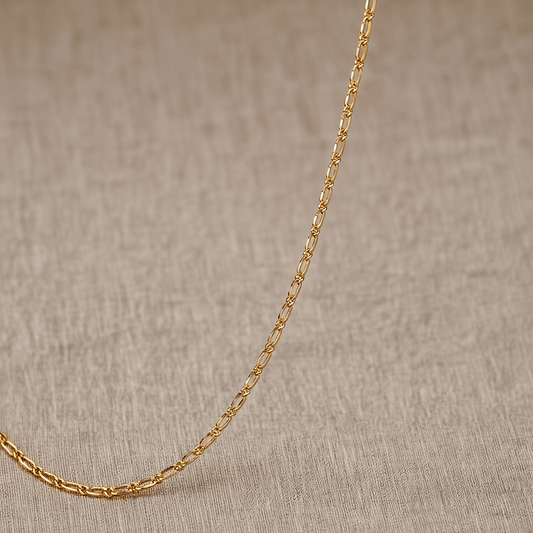 Fio Malha 1x1 em Ouro (49cm) - Loja do Ouro