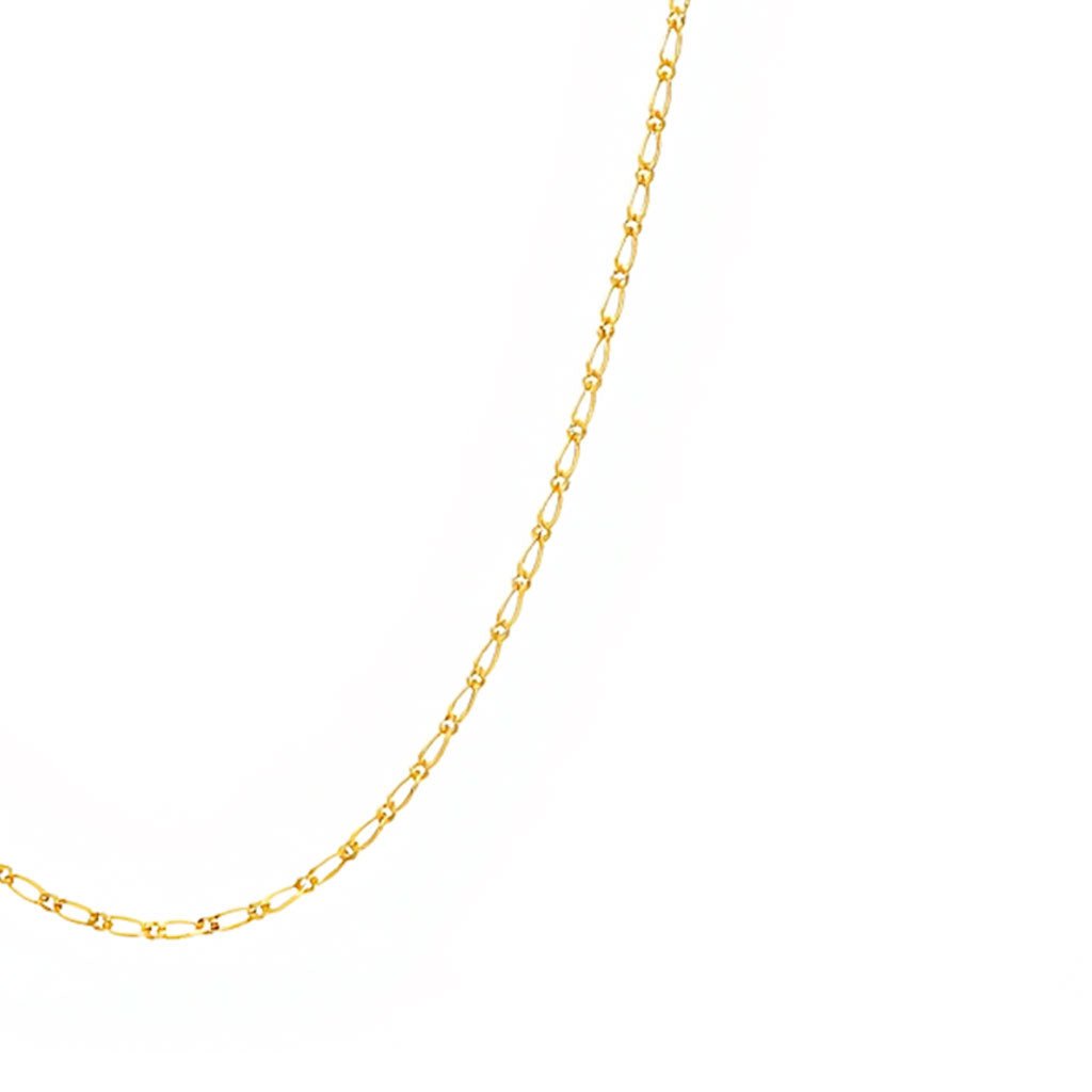 Fio Malha 1x1 em Ouro (49cm) - Loja do Ouro