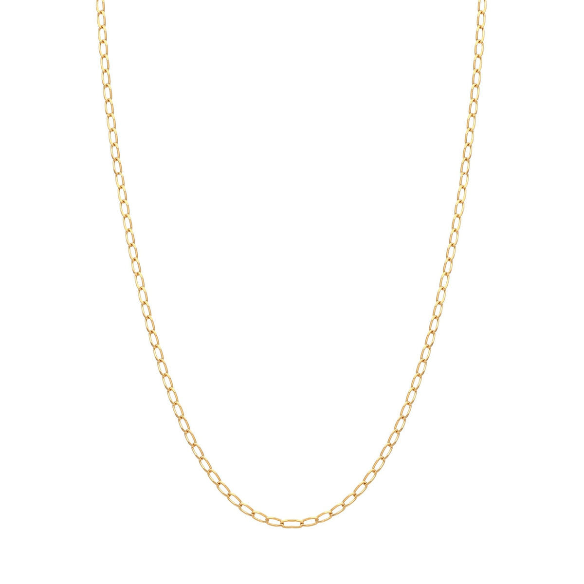 Hilo de malla 1x1 en oro (50cm) - Gold Store Premium
