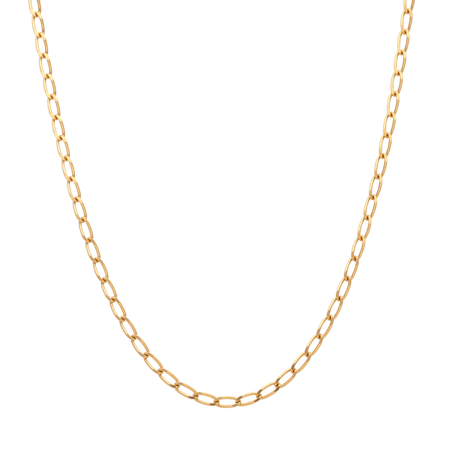 Hilo de malla 1x1 en oro (59cm) - Gold Store Premium