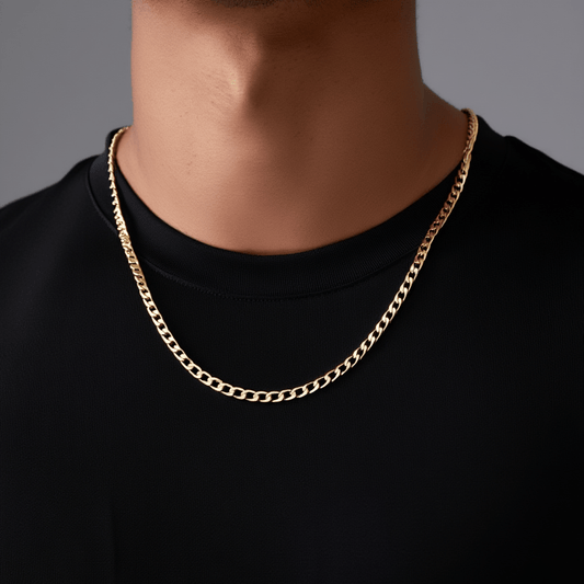 Fio Malha 1x1 em Ouro (61cm) - Loja do Ouro