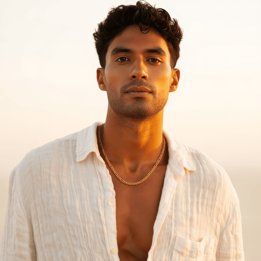 Fio Malha 2x1 em Ouro 19kl (57cm) - Loja do Ouro