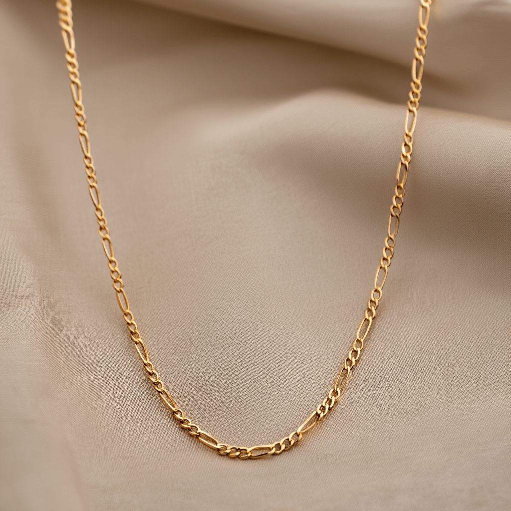 Fio Malha 3x1 em Ouro 19kl (43.5cm) - Loja do Ouro