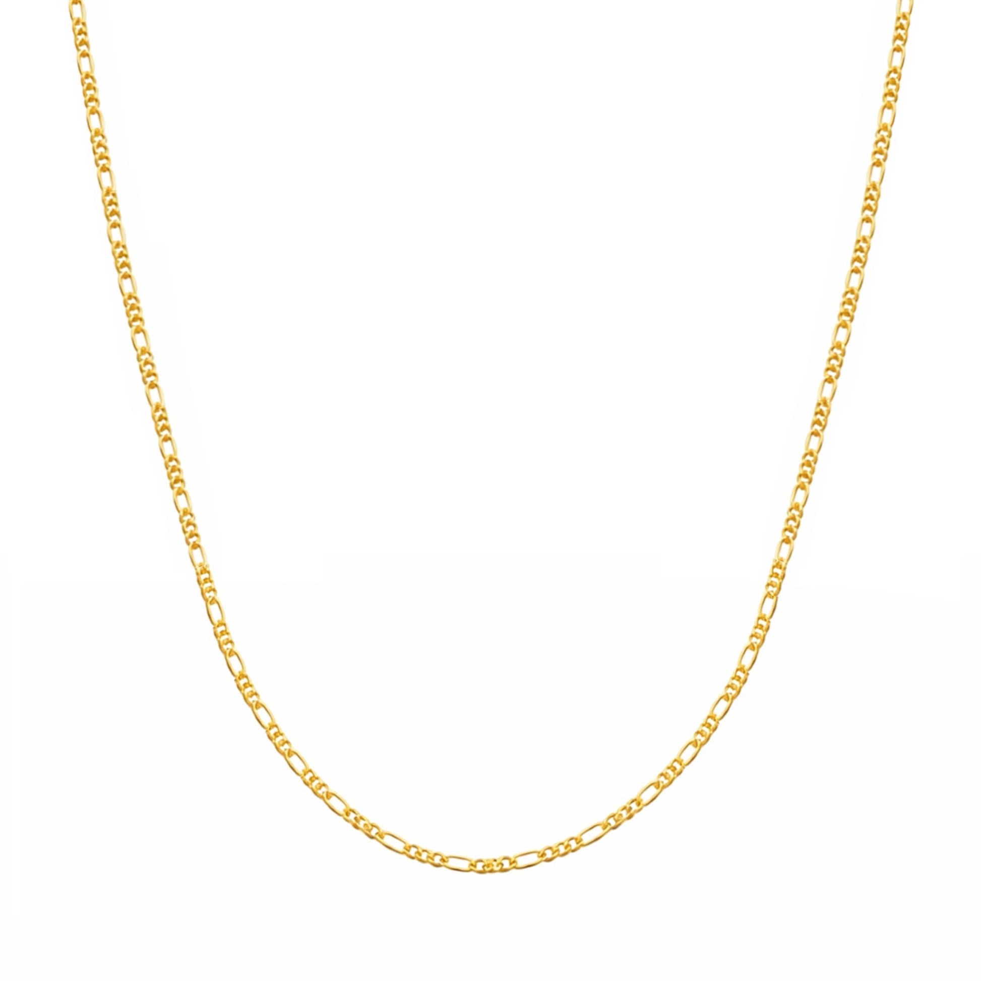 Fio Malha 3x1 em Ouro 19kl (45cm) - Loja do Ouro