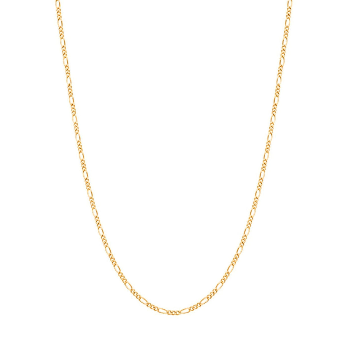 Hilo de malla 3x1 en oro de 19 kl (50cm) - Gold Store Premium