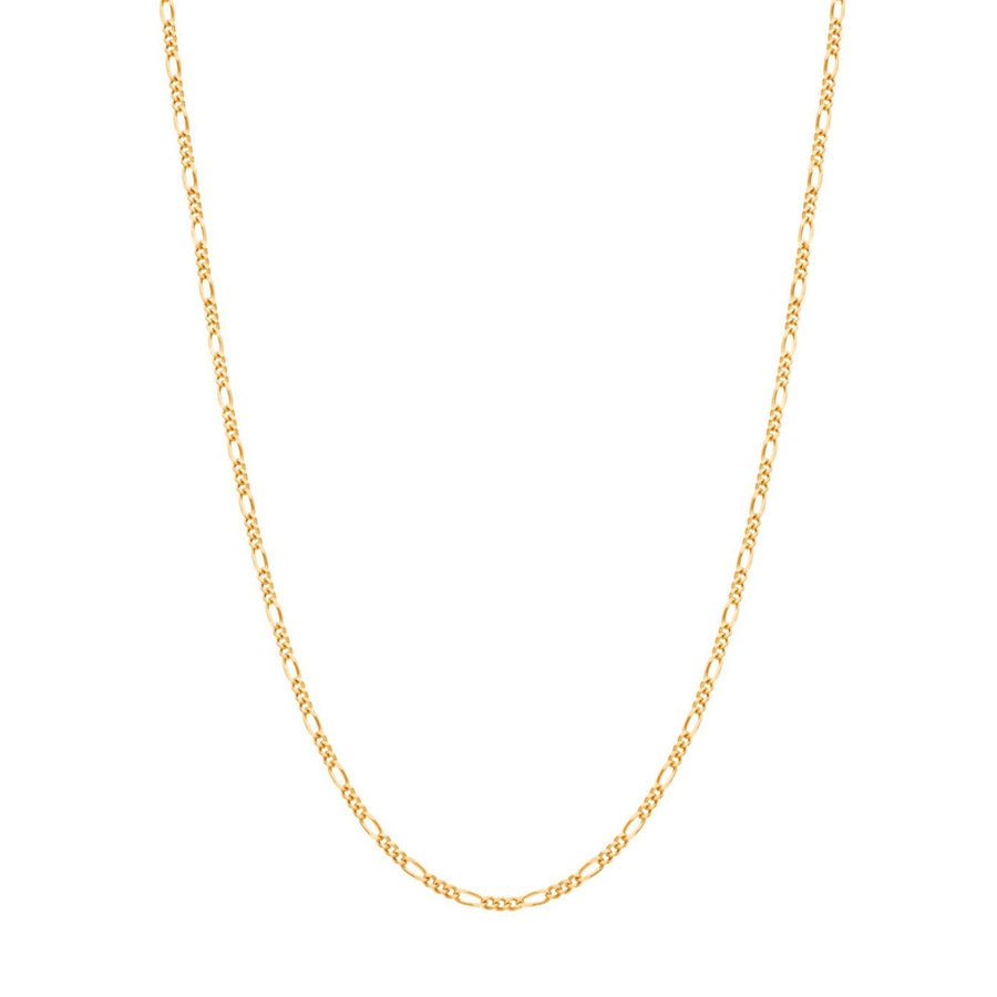 Hilo de malla 3x1 en oro de 19 kl (50cm) - Gold Store Premium