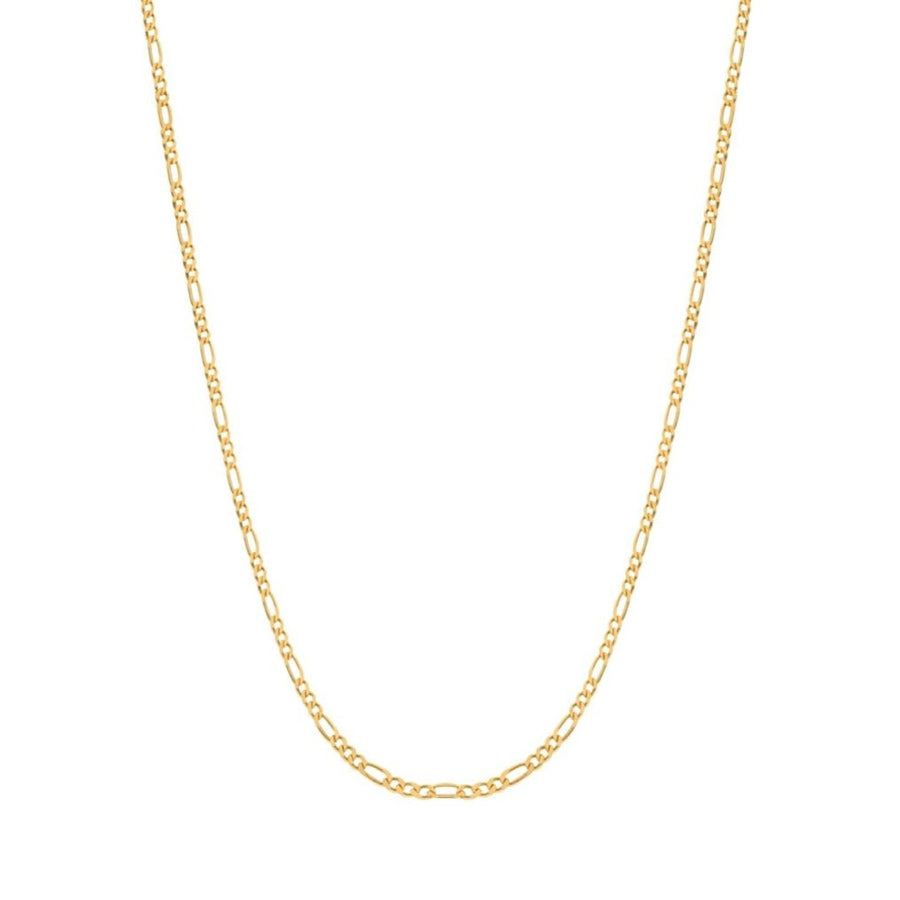 Hilo de malla 3x1 en oro de 19 kl (50cm) - Gold Store Premium