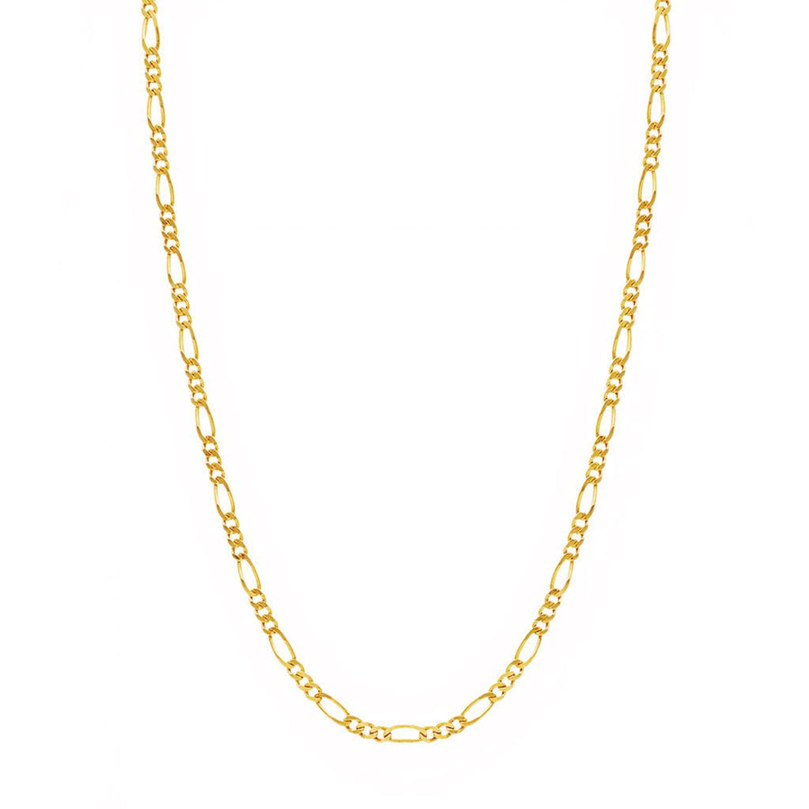 Hilo de malla 3x1 en oro 19kl (58cm) - Gold Store Premium