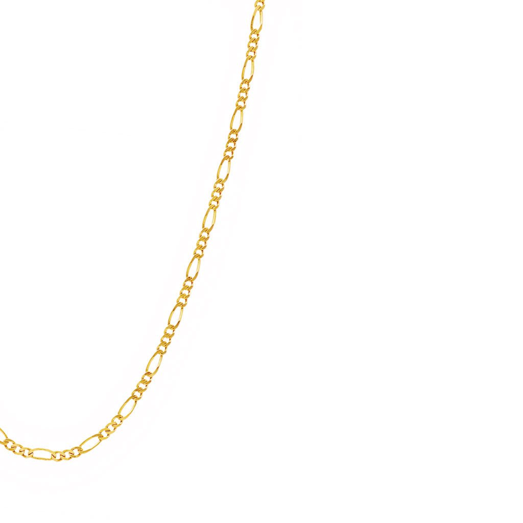 Hilo de malla 3x1 en oro 19kl (58cm) - Gold Store Premium
