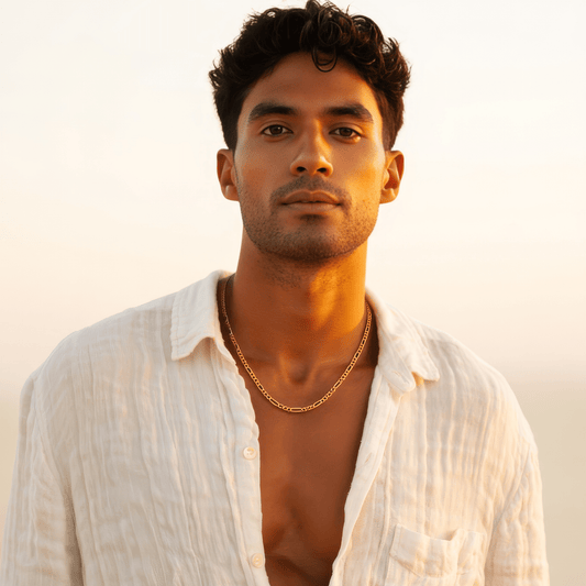 Fio Malha 3x1 em Ouro 19kl (58cm) - Loja do Ouro