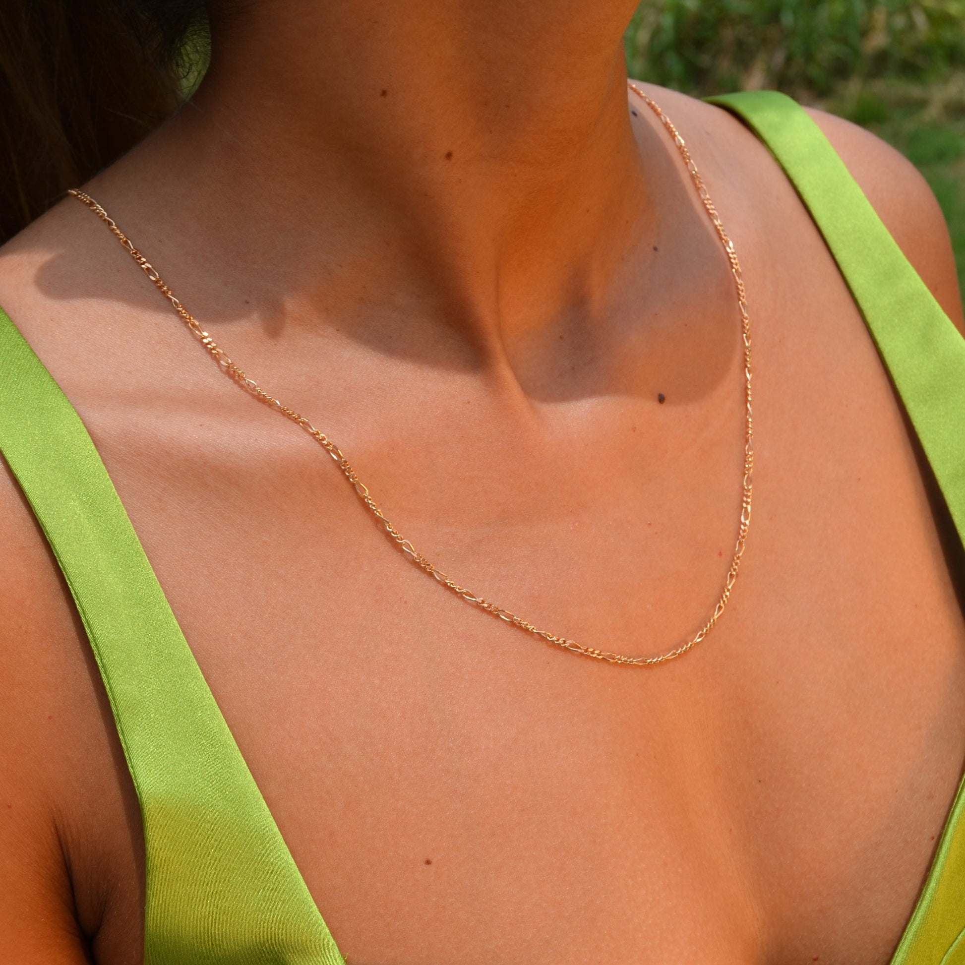 Fio Malha 3x1 em Ouro 19kl (58cm) - Loja do Ouro