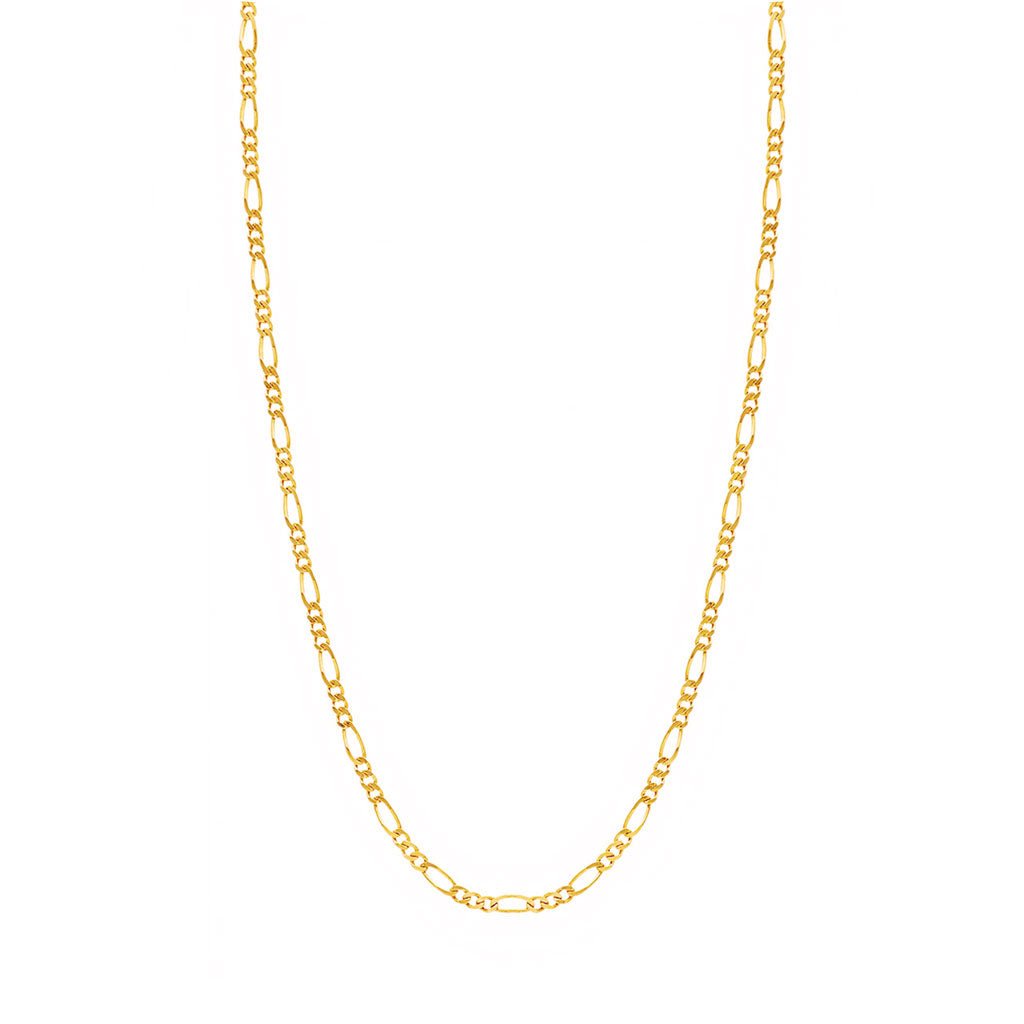 Hilo de malla 3x1 en oro 19kl (58cm) - Gold Store Premium