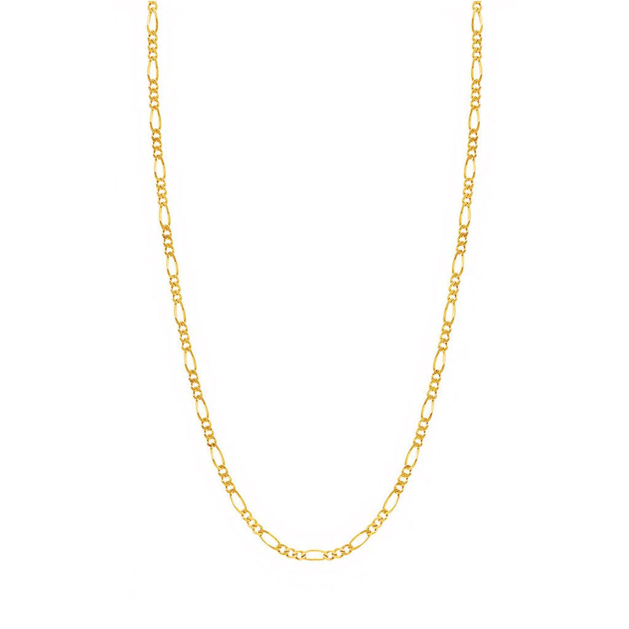 Hilo de malla 3x1 en oro 19kl (58cm) - Gold Store Premium