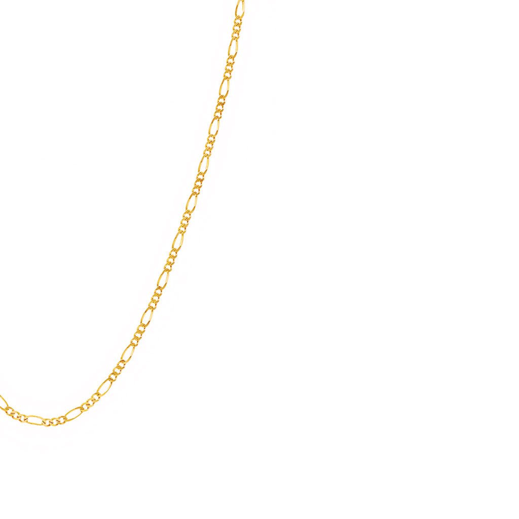 Hilo de malla 3x1 en oro 19kl (58cm) - Gold Store Premium