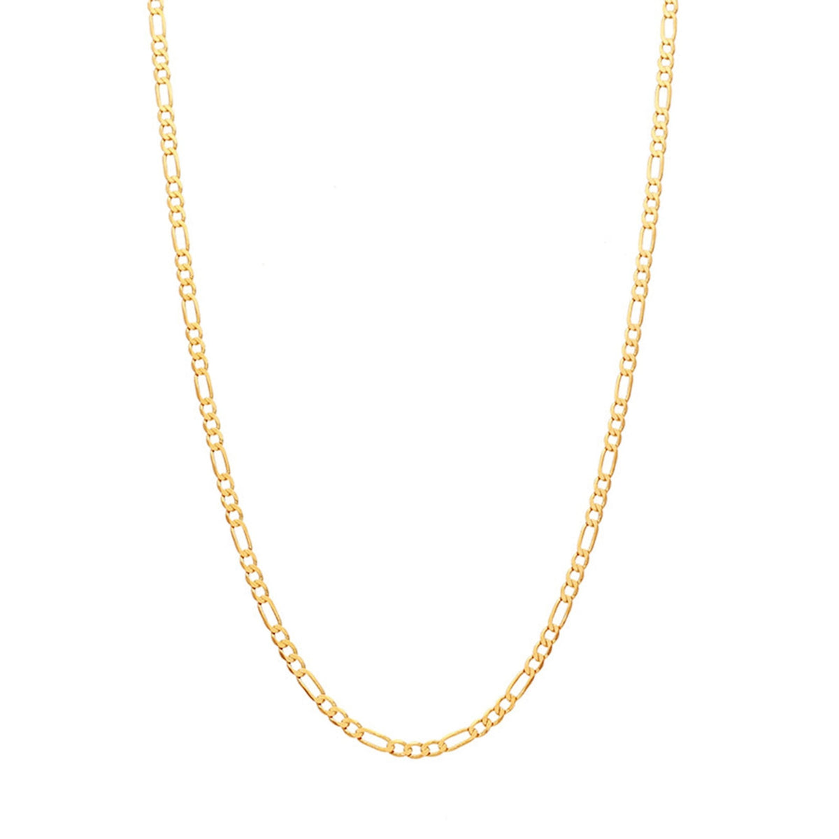 Hilo de malla 3x1 en oro 19kl (60cm) - Gold Store Premium