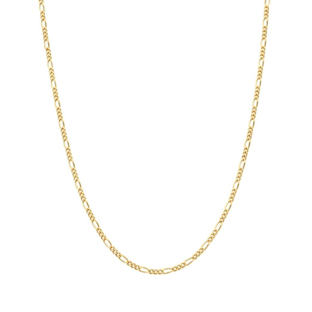Hilo de malla 3x1 en oro de 19 kl (61cm) - Gold Store Premium