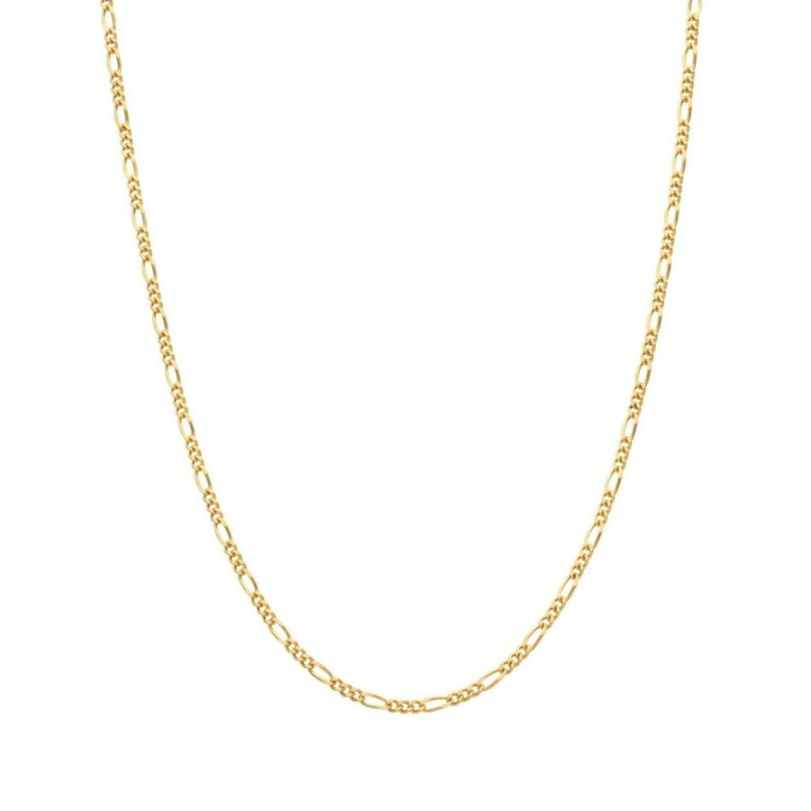Hilo de malla 3x1 en oro de 19 kl (61cm) - Gold Store Premium
