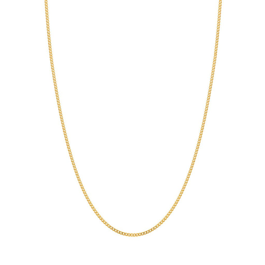 Hilo de malla Barbela en oro de 19 kl (44 cm) - Gold Store Premium