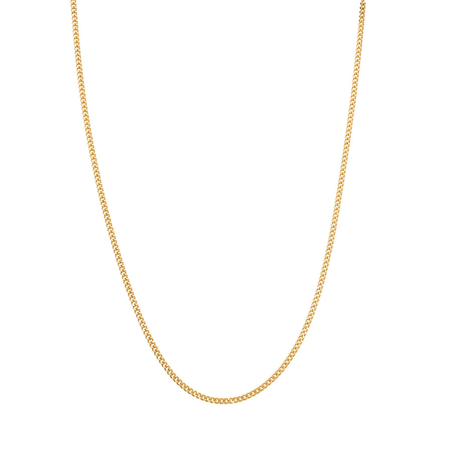 Hilo de malla Barbela en oro de 19 kl (46 cm) - Gold Store Premium