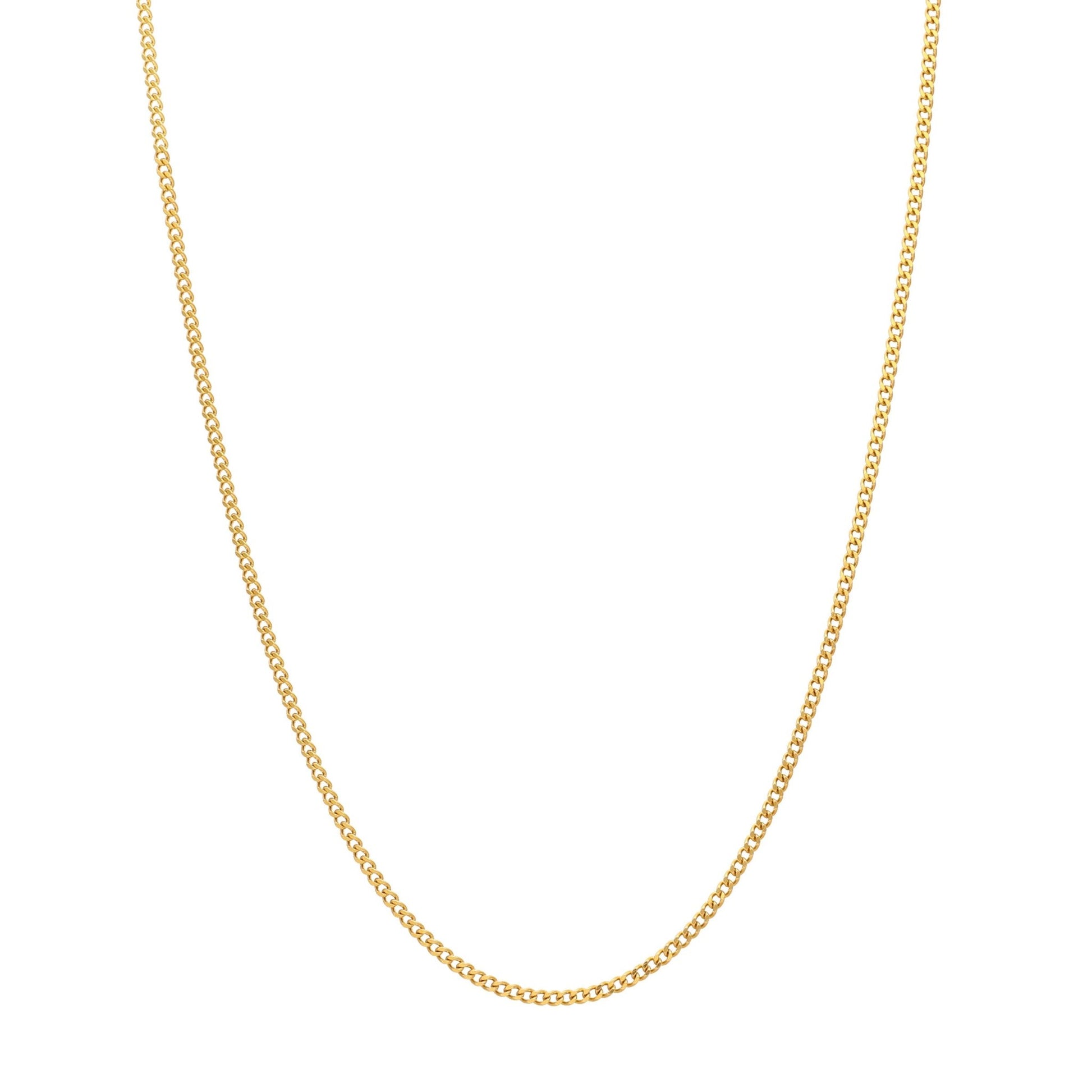 Fio Malha Barbela em Ouro 19kl (49cm) - Loja do Ouro