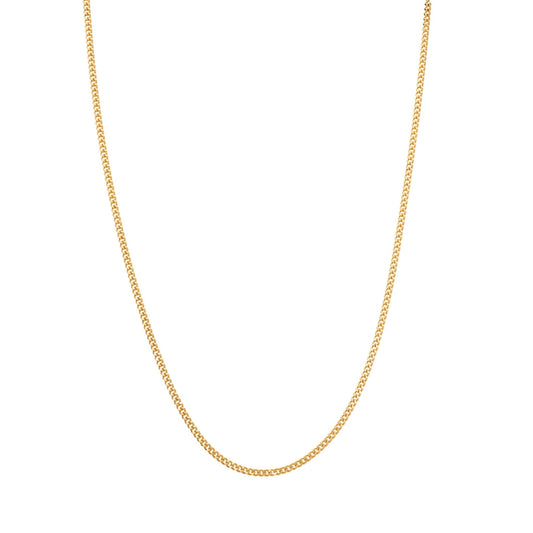 Fio Malha Barbela em Ouro 19kl (53.5cm) - Loja do Ouro