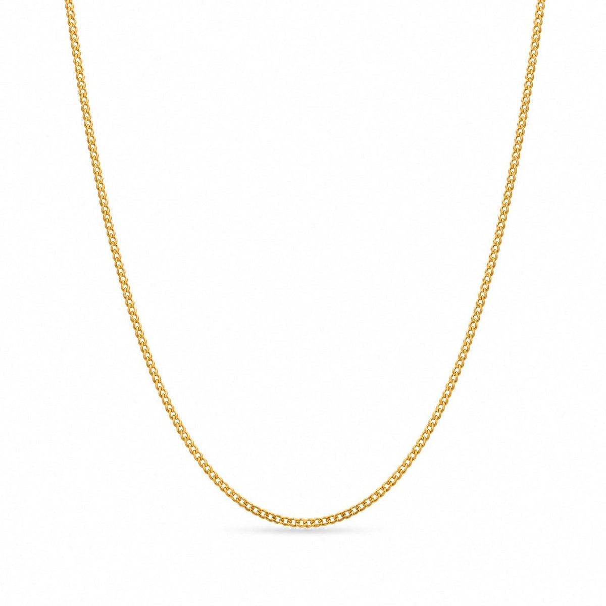 Fio Malha Barbela em Ouro 19kl (55.5cm) - Loja do Ouro