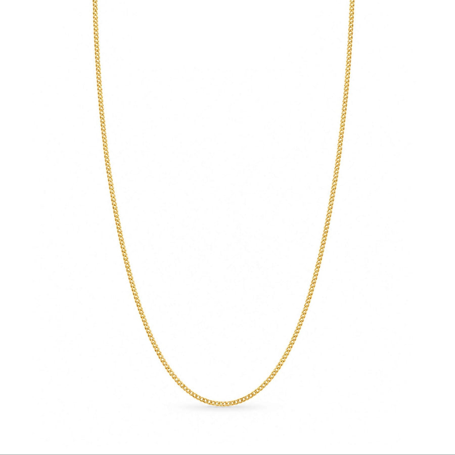 Fio Malha Barbela em Ouro 19kl (56.7cm) - Loja do Ouro