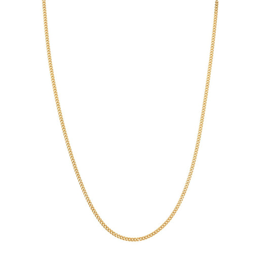 Fio Malha Barbela em Ouro 19kl (59.5cm) - Loja do Ouro