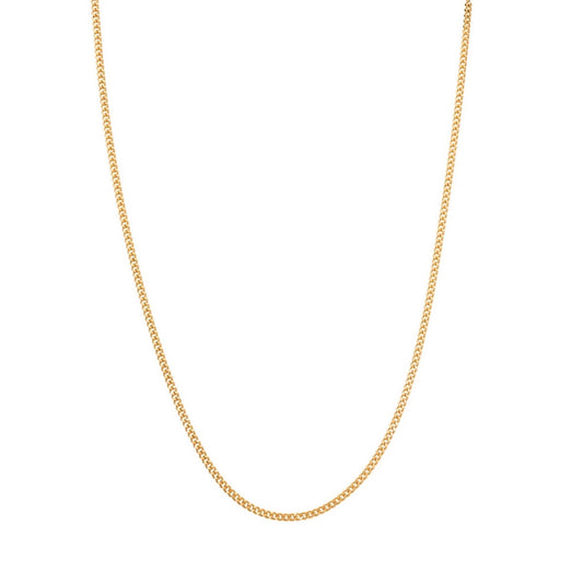 Fio Malha Barbela em Ouro 19kl (67.5cm) - Loja do Ouro