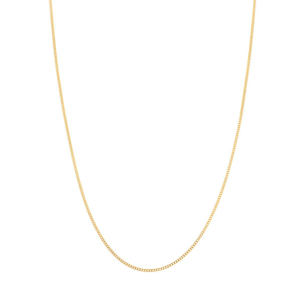 Fio Malha Barbela em Ouro (49.5cm) - Loja do Ouro