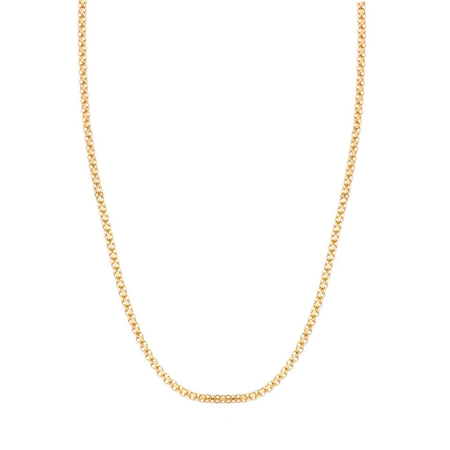 Hilo de malla batido en oro de 19 kl (41 cm) - Gold Store Premium