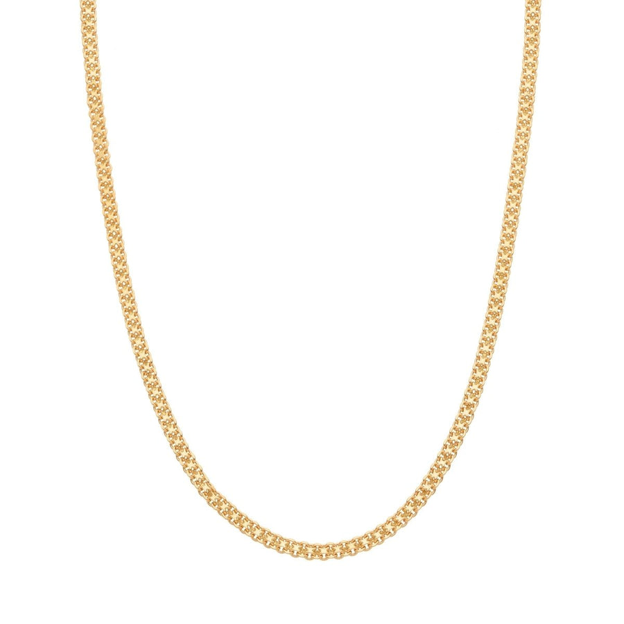 Hilo de malla batido en oro (46 cm) - Gold Store Premium