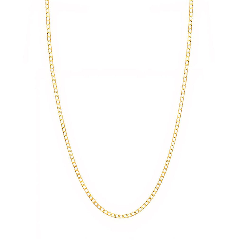 Fio Malha Cubana em Ouro 19kl (49,5cm) - Loja do Ouro