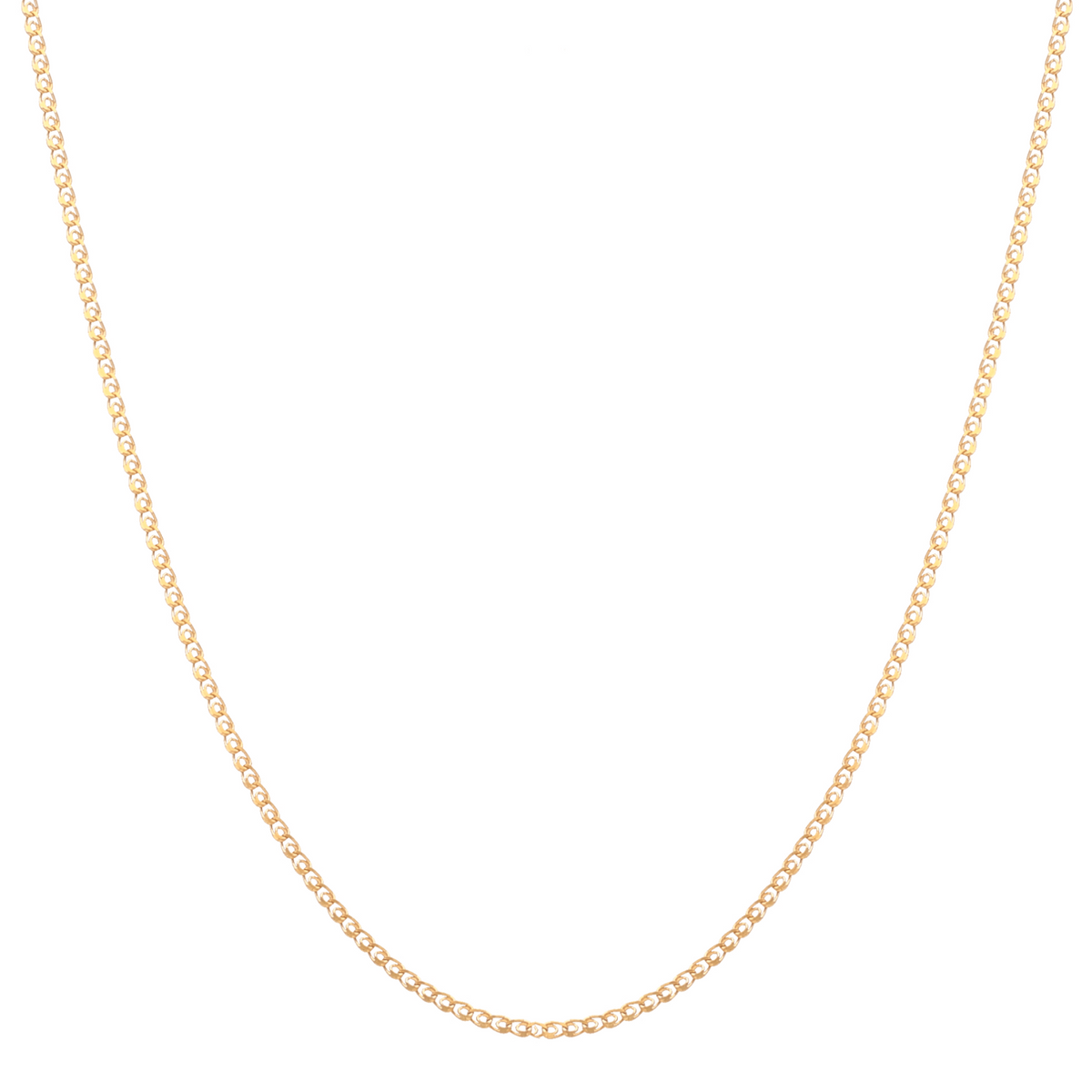 Hilo de malla Love Links en oro de 19 kl (43 cm) - Gold Store Premium