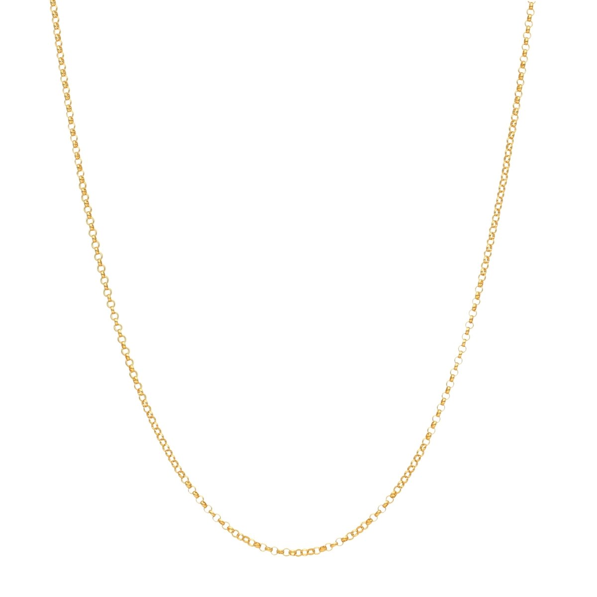 Fio Malha Elos Portugueses em Ouro 19kl (50.5cm) - Loja do Ouro