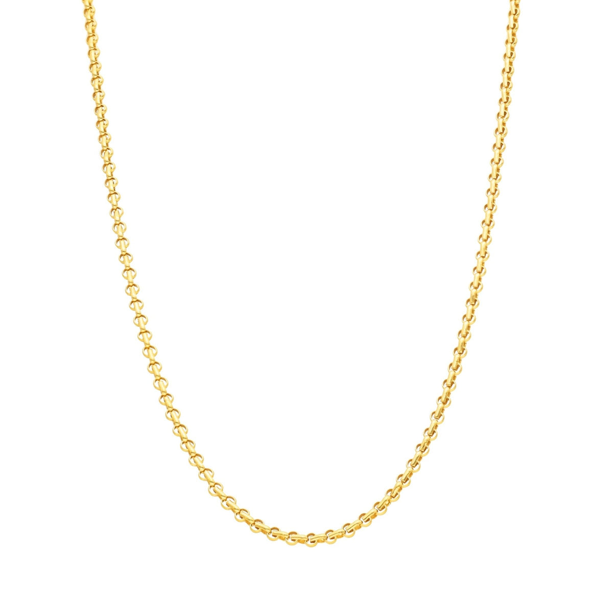 Hilo de malla de enlaces portugueses en oro de 19 kl (69 cm) - Gold Store Premium