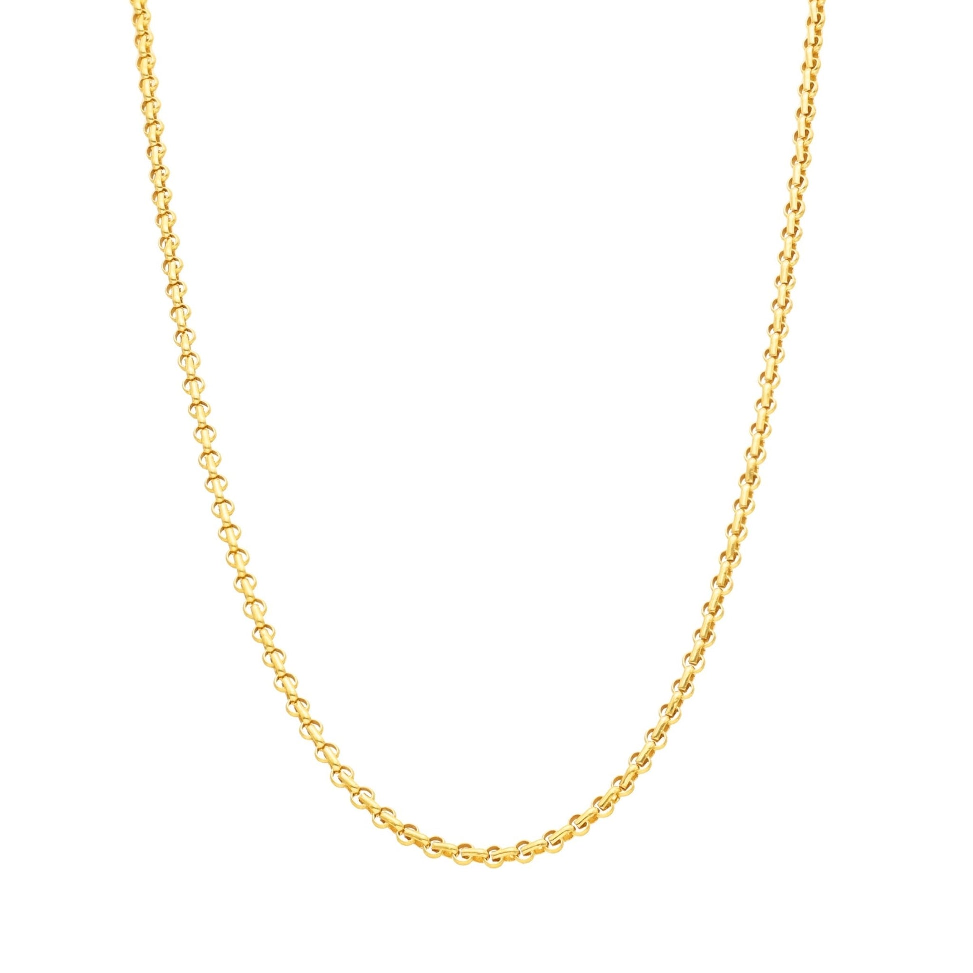 Fio Malha Elos Portugueses em Ouro 19kl (69cm) - Loja do Ouro