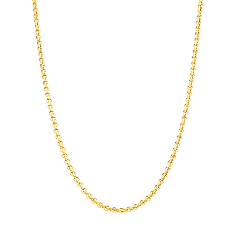 Fio Malha Elos Portugueses em Ouro 19kl (69cm) - Loja do Ouro