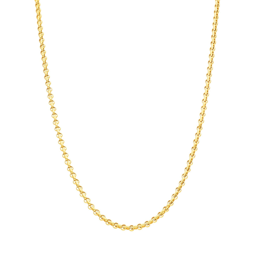 Hilo de malla de enlaces portugueses en oro de 19 kl (69 cm) - Gold Store Premium
