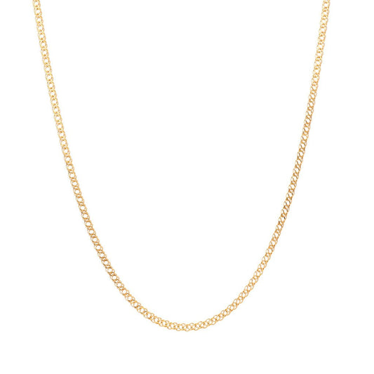 Fio Malha Entrelaçada em Ouro 19kl (49cm) - Loja do Ouro