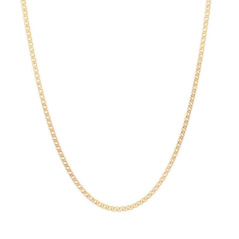 Fio Malha Entrelaçada em Ouro 19kl (49cm) - Loja do Ouro